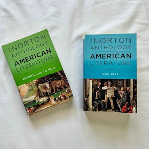 The Norton Anthology American Literature Ninth Edition Book Set
